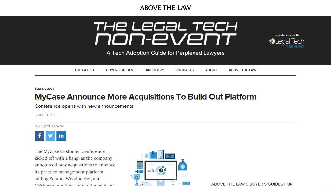 MyCase Announce More Acquisitions To Build Out Platform - Above The Law ...